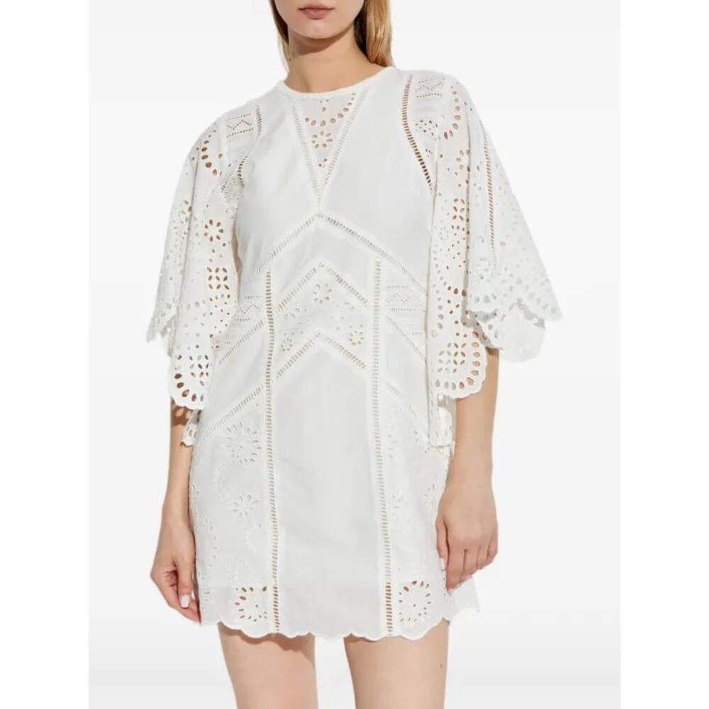 All Saints Women’s Luci Eyelet Embroidered Dress size 6US/10UK NWT Fairy Boho